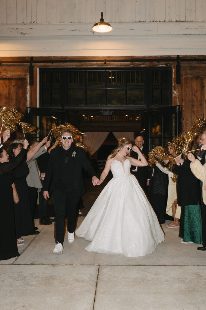 montana winter wedding