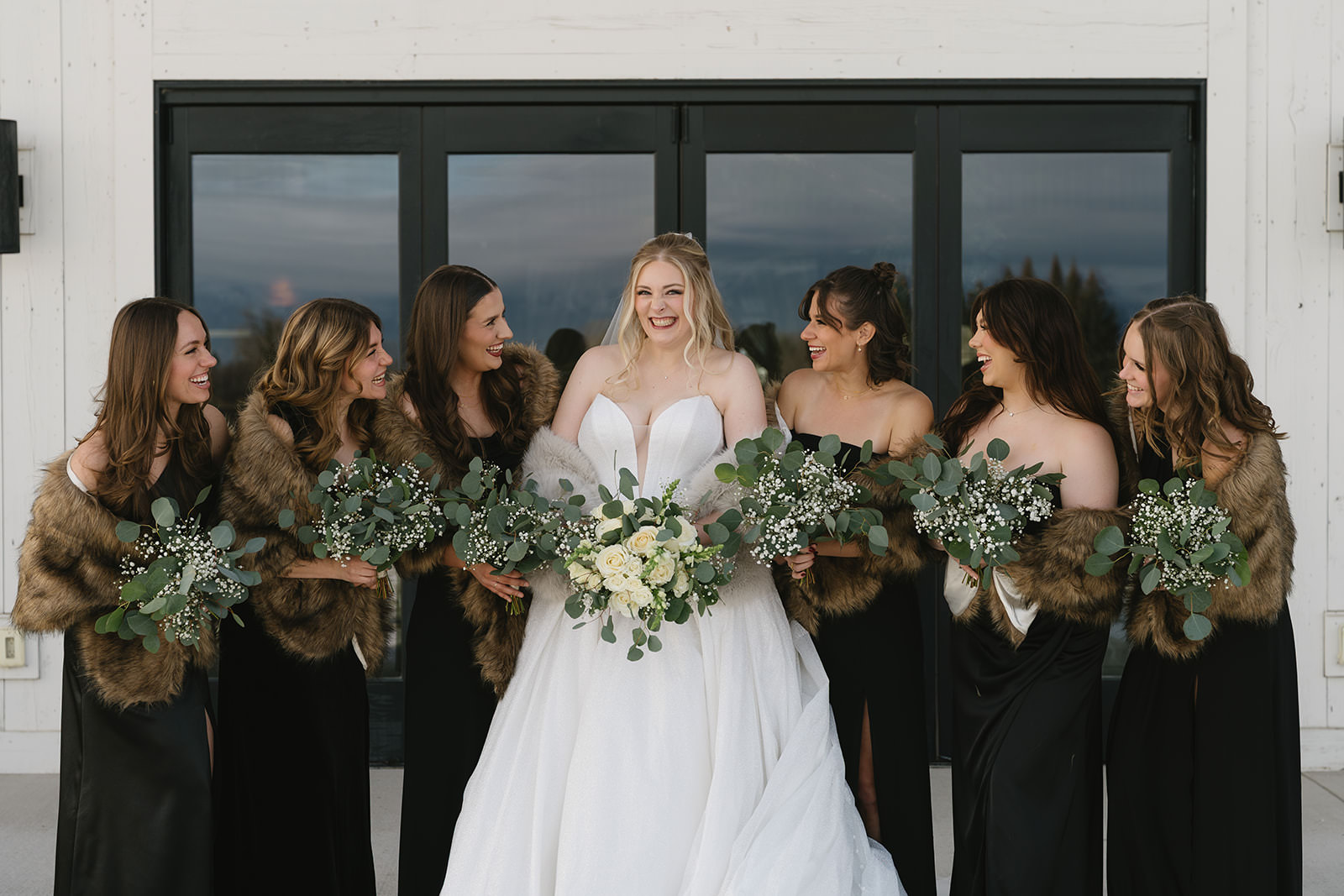 montana winter wedding