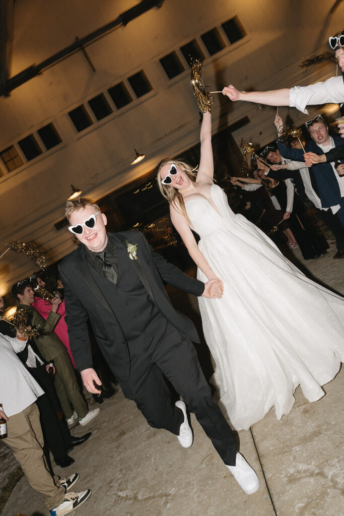 montana winter wedding