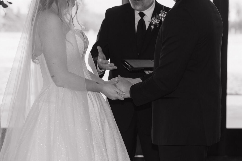 montana winter wedding