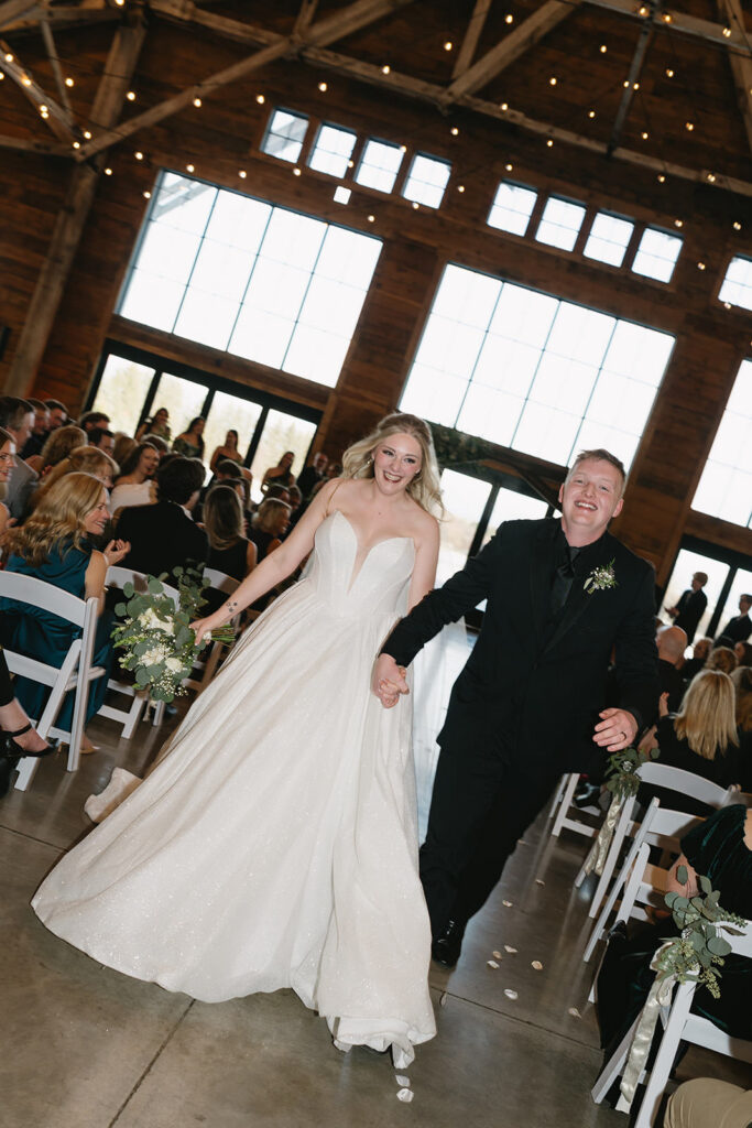 montana winter wedding