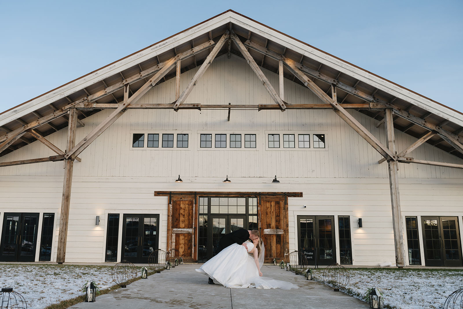 montana winter wedding