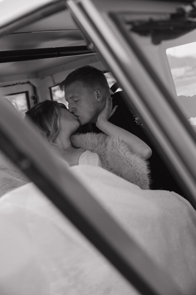 montana winter wedding