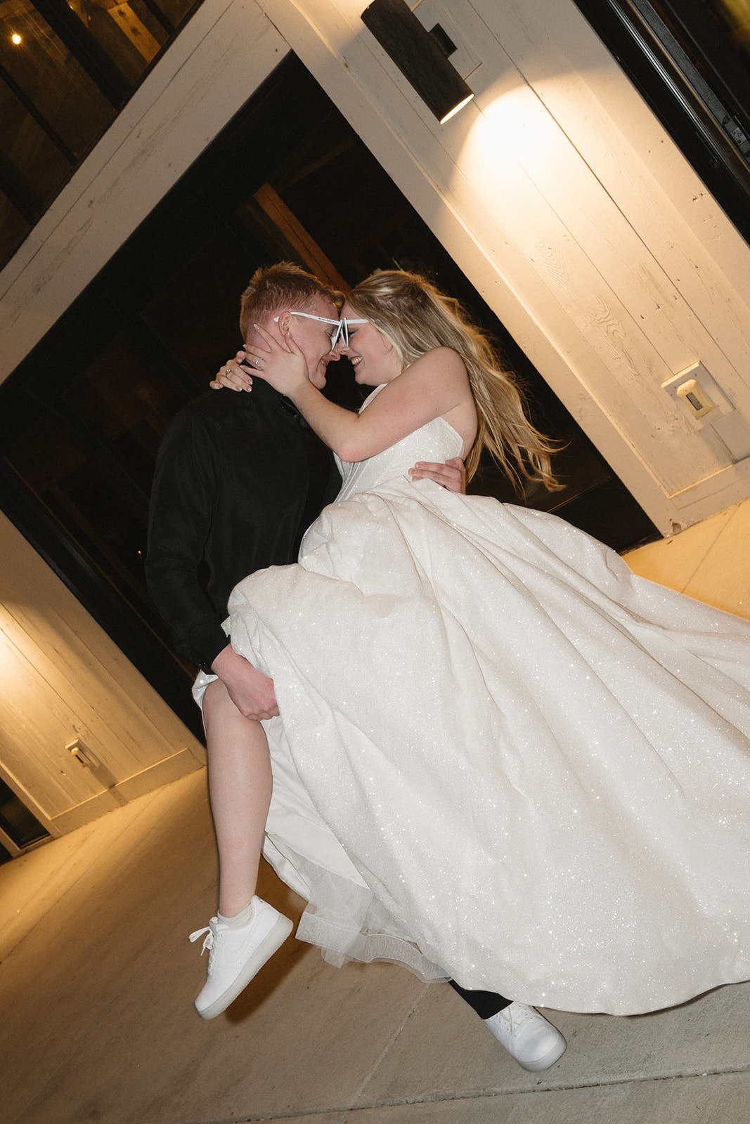 montana winter wedding